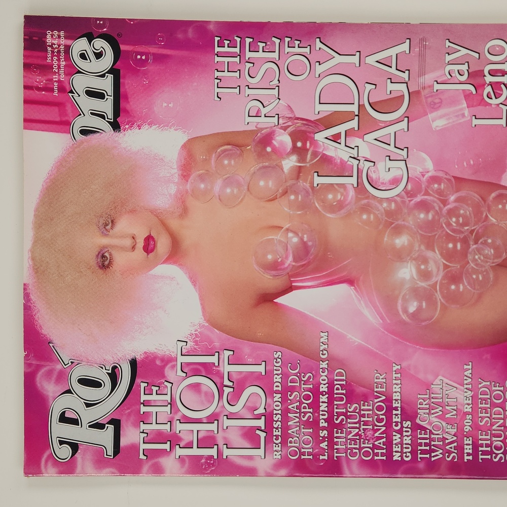 LADY GAGA ROLLING STONE ISSUE 1080, June 11, 2009, The Rise of LADY GAGA